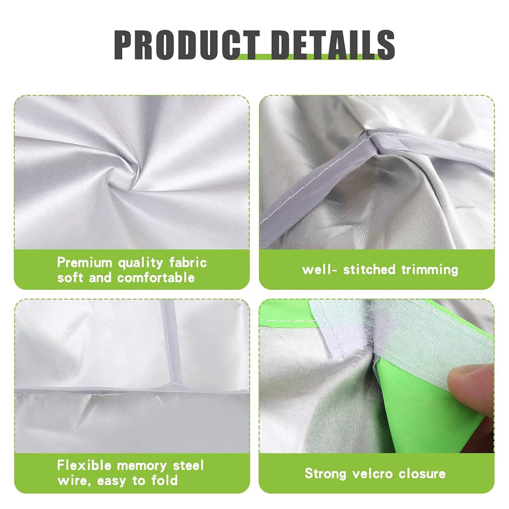 Foldable Umbrella Hair Cutting Cape for Home and Salon Haircuts – image 6