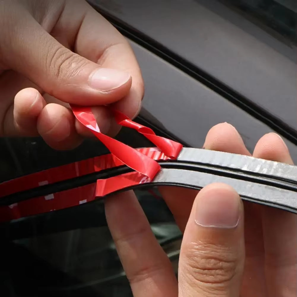 Car Windshield Rubber Seal Strip - Roof & Window Edge Weatherstrip, Noise Reducing