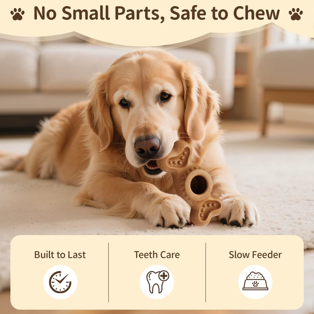 Frozen Treat Dog Chew Toy - 3-in-1 Bone with Freezer Molds – image 2