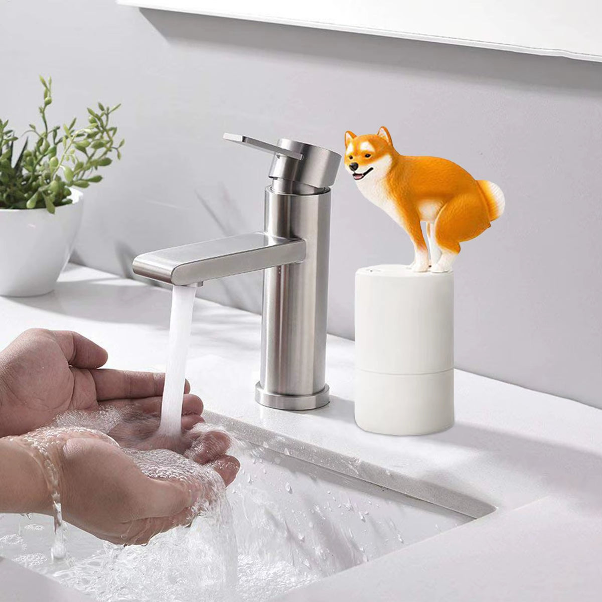 Automatic Foaming Soap Dispenser, Dog-Shaped Touchless 300ml – image 5