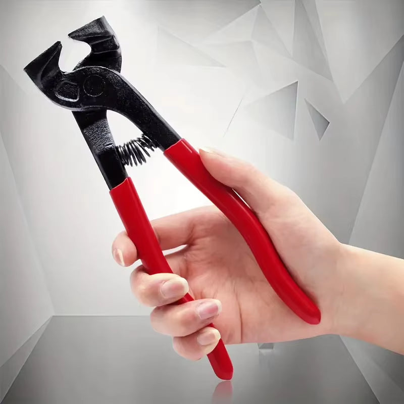 Construction Tile Nippers 8 Inch - Carbon Steel Mosaic & Ceramic Nipper – image 3