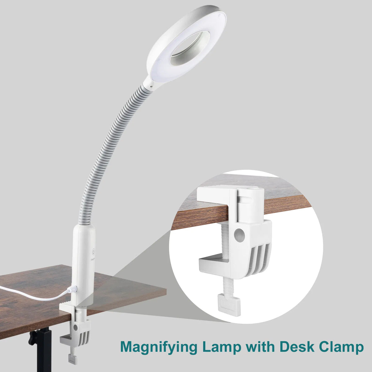 Facial Steamer with Magnifying Lamp – 2-in-1 Esthetician Stand – image 3
