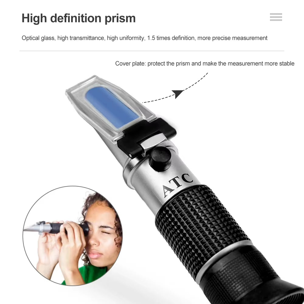 4-in-1 Antifreeze Refractometer for Coolant, Battery Fluid & DEF – image 4