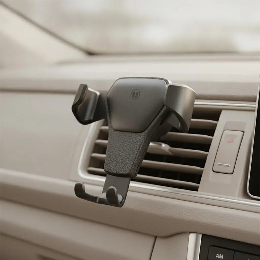 Car Phone Mount Air Vent Gravity Holder, One-Hand 360° Rotation