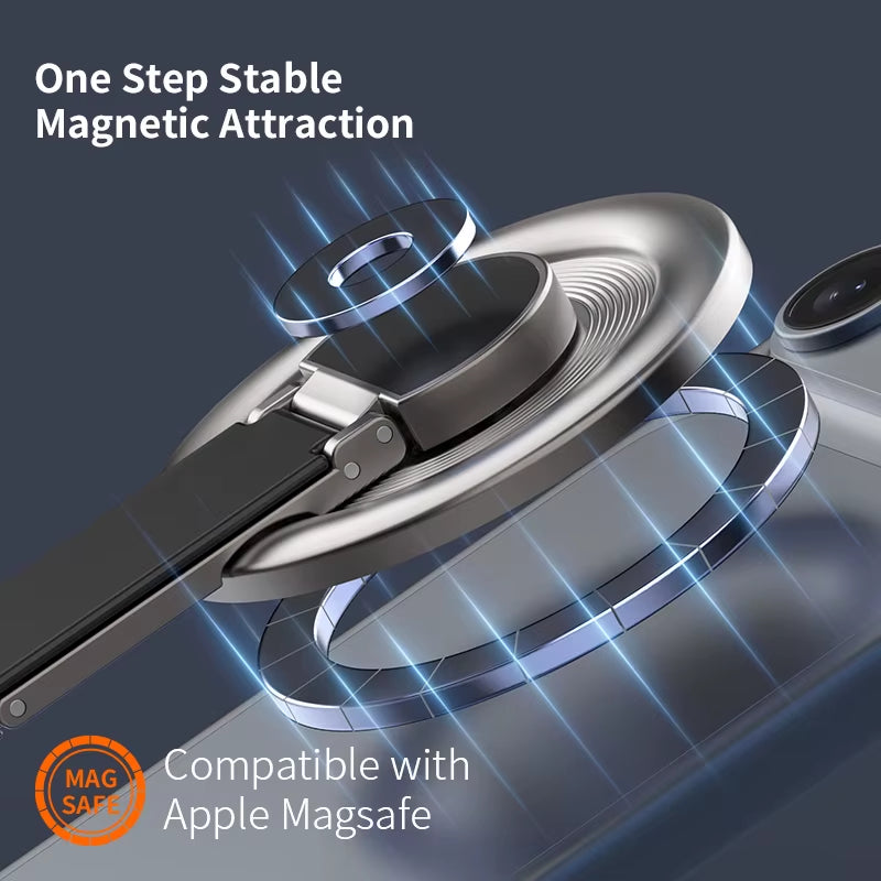 Magnetic Phone Ring Holder, 360-Degree Rotating Finger Grip – image 4