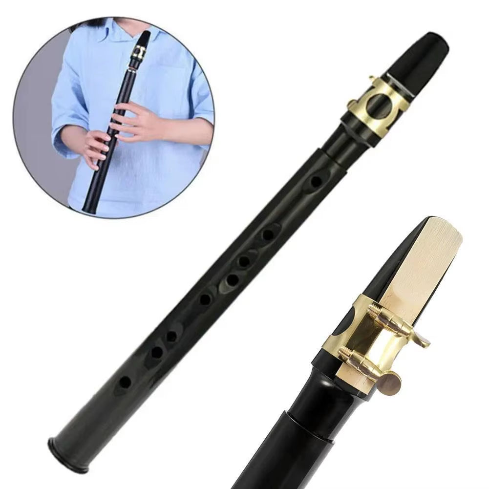 Mini Pocket Saxophone in C Key, 13 Inch Practice Horn – image 2
