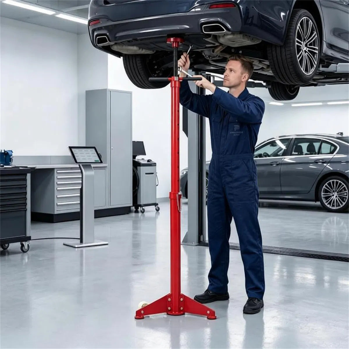 Underhoist Support Stand 1654 Lb Adjustable 38.5 To 75.5 In – image 7