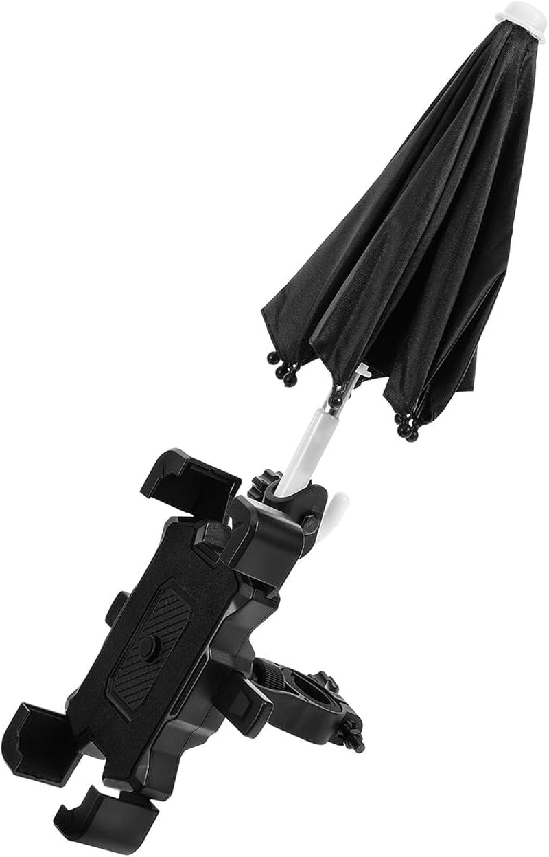 Bike Phone Mount with Sun Visor - Handlebar Phone Holder
