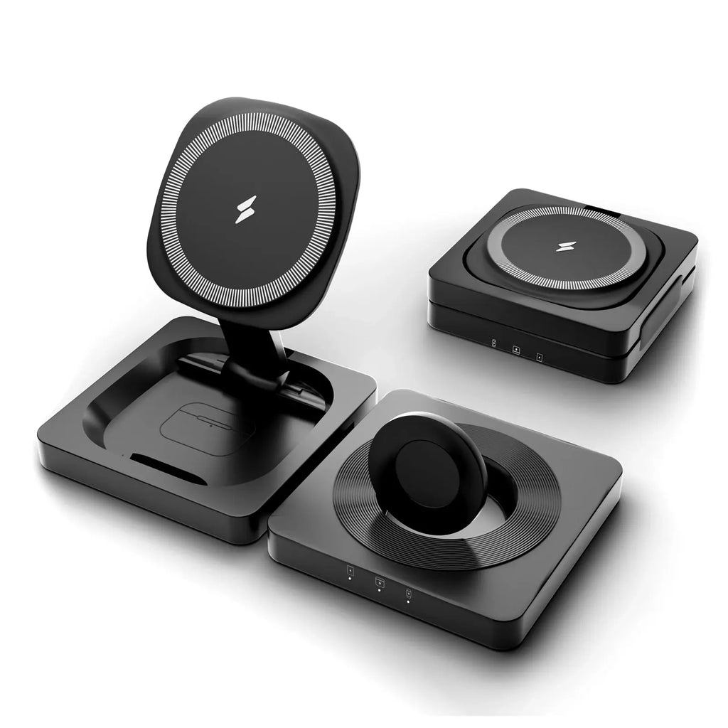Magnetic Wireless Charger Stand 3-in-1, Foldable Charging Station – image 16