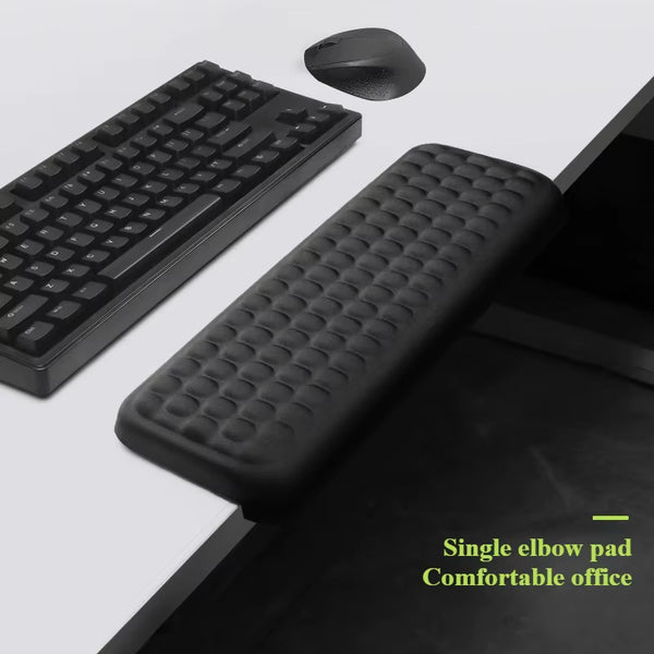 Desk Elbow Pad, L-Shaped Memory Foam Arm Rest