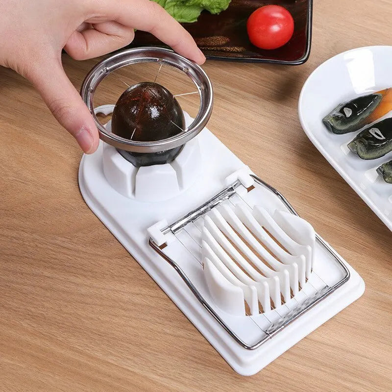 Egg Slicer 2-in-1 Stainless Steel – image 5