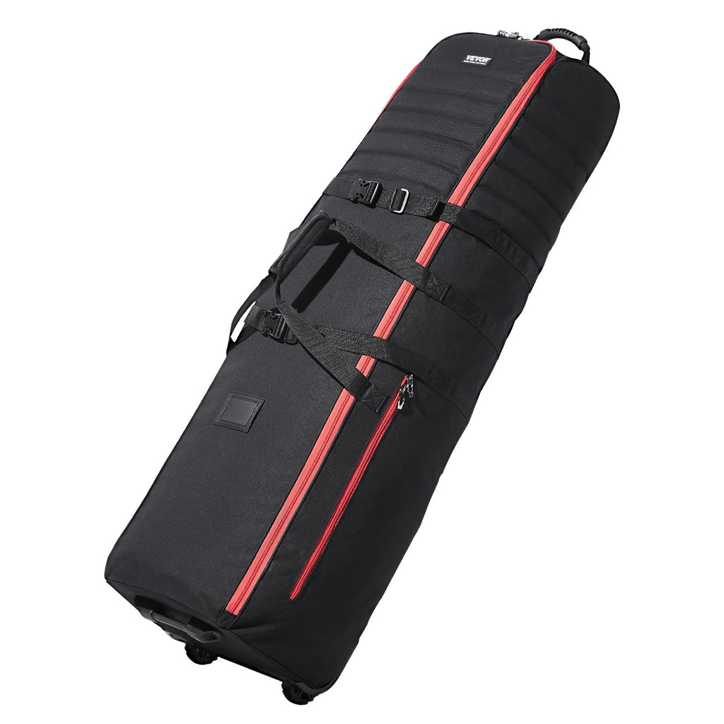 Padded Golf Travel Bag With Wheels, 1000D Nylon Airline Cover – image 1