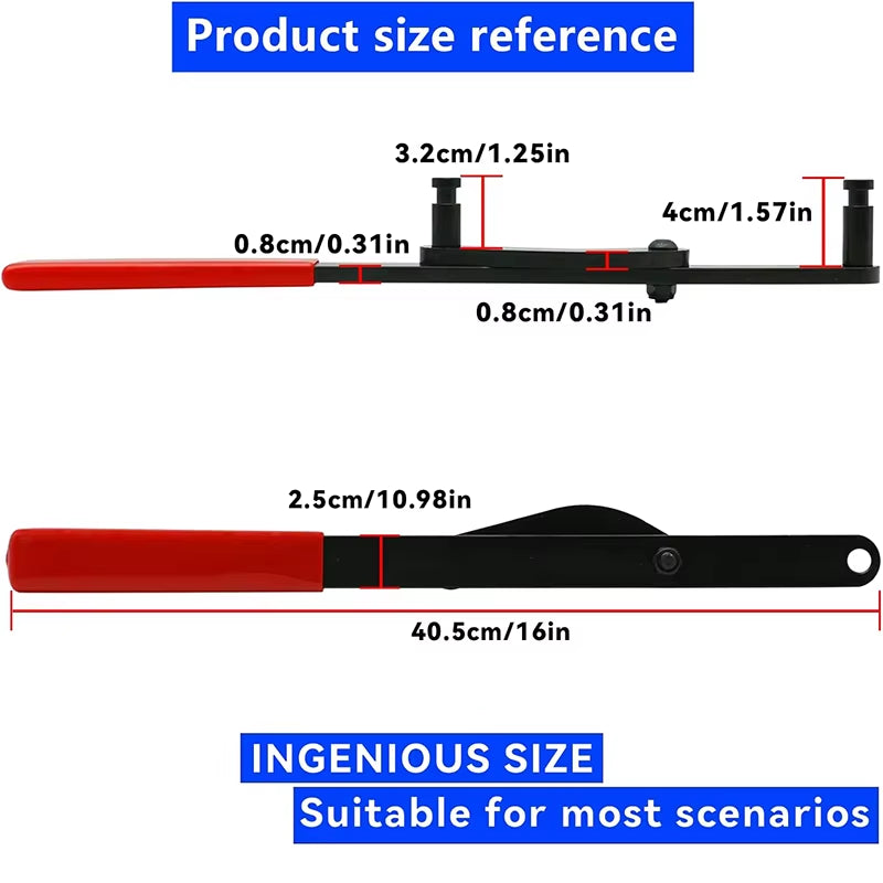 Camshaft Pulley Holder Tool, Universal Cam Sprocket Holding Wrench – image 2