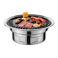 13 Inch Round Tabletop Charcoal Grill with Grill Net – image 1