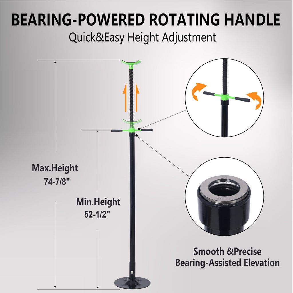 Underhoist Support Stand – 1650 lb, 52.5-74.9 in Lift Jack Stand