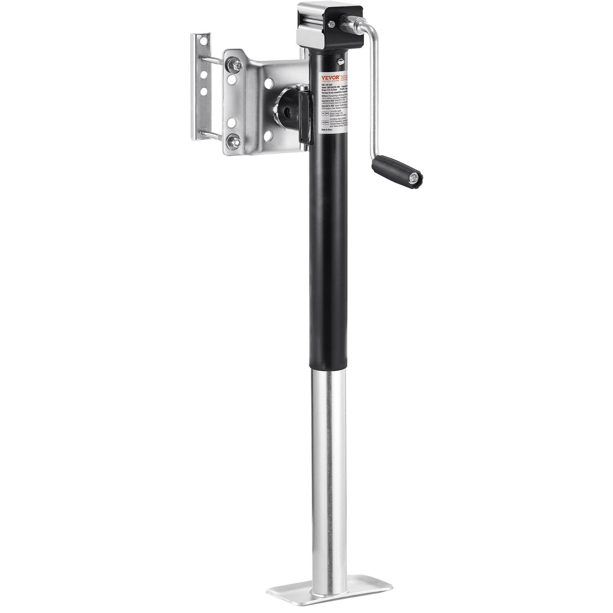 Swivel Trailer Jack 5000 lb, Bolt-On Tongue Jack 11.5-25.7 in Lift