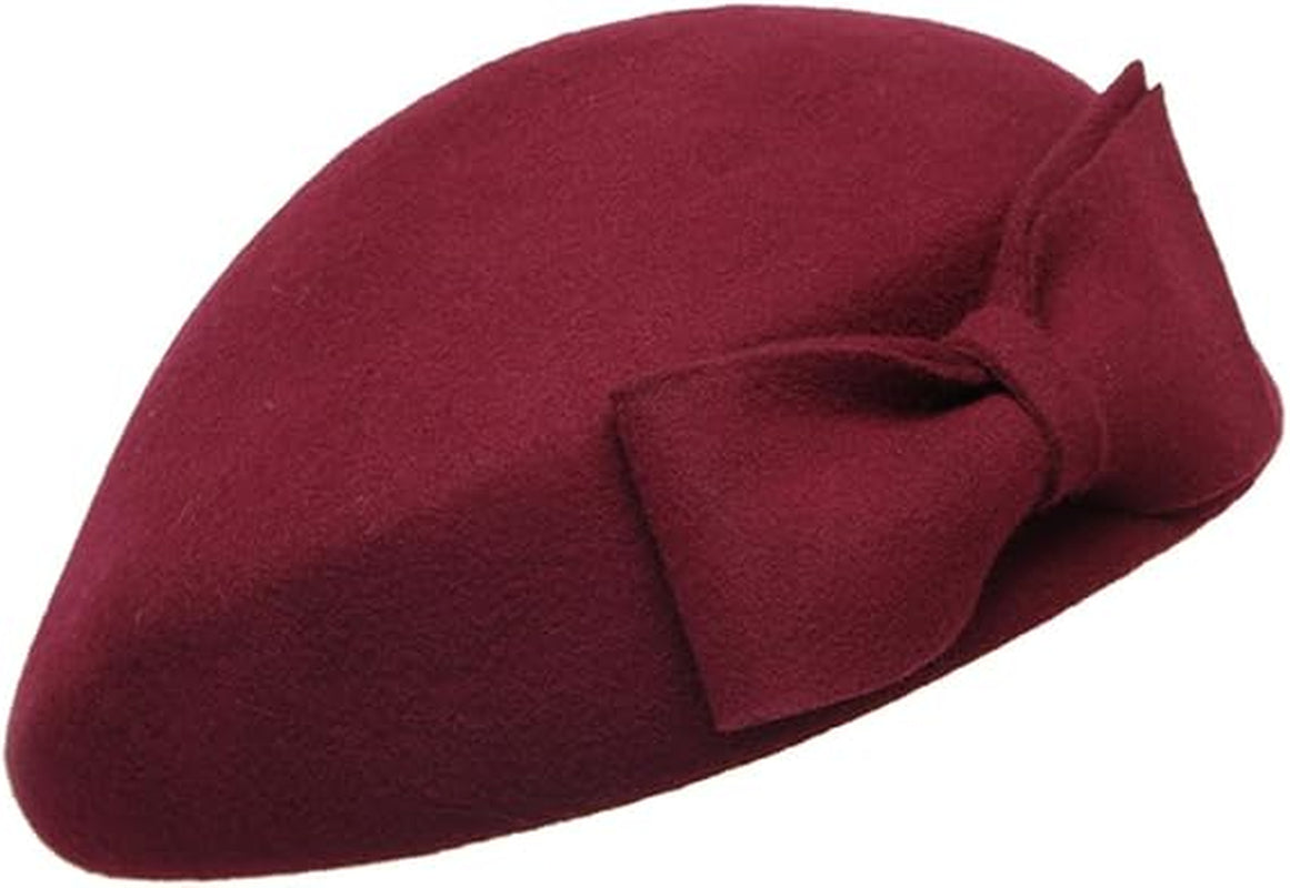 Wool Beret Hat for Women, Classic French Style Winter Beret