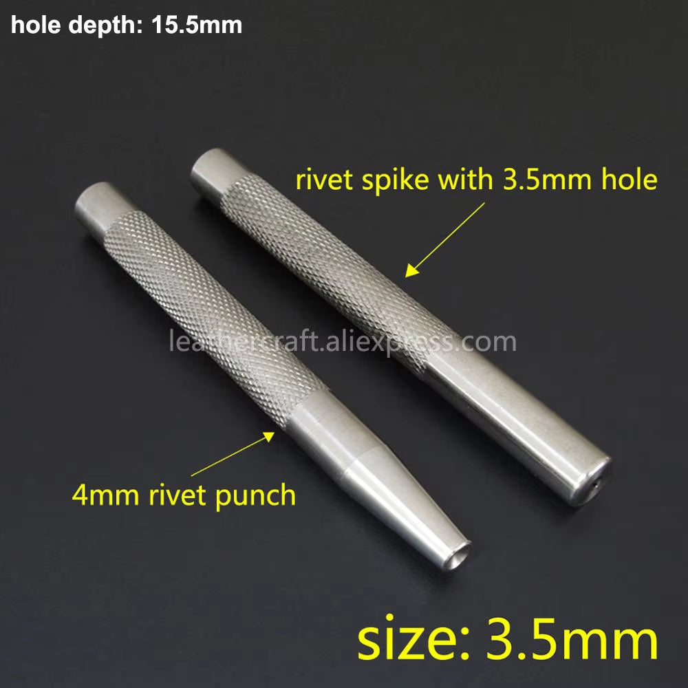 Copper Rivet and Burr Setting Tool for Leather Craft – image 4