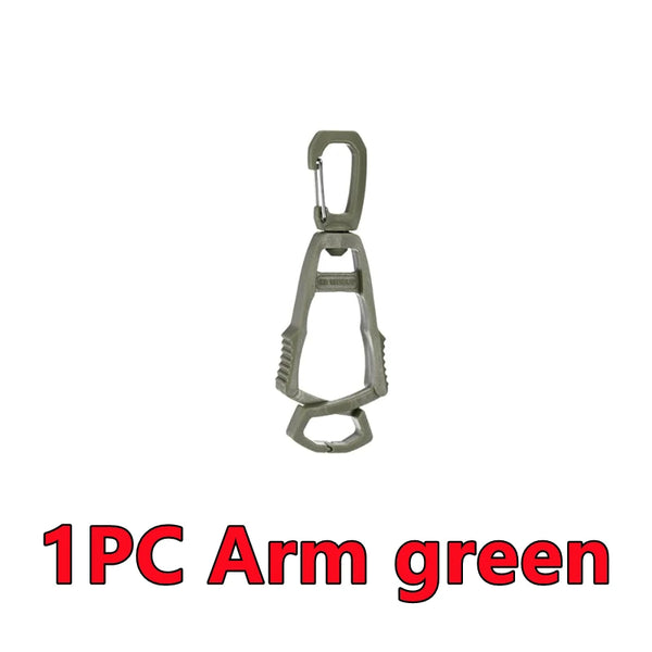 Oilfield Glove Clip 5-Pack - Belt Glove Holder for Work Gloves, 360 Swivel