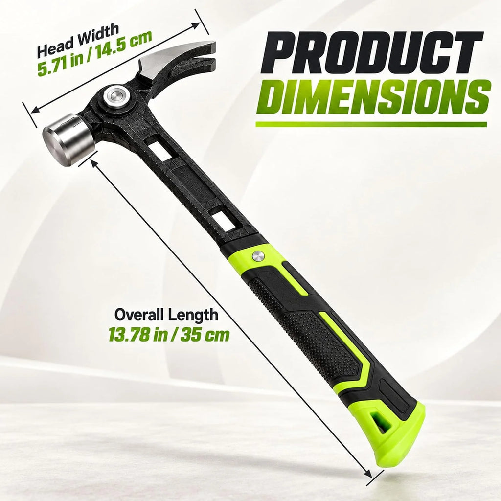 Nail Puller Hammer – Adjustable with Magnetic Nail Holder – image 7