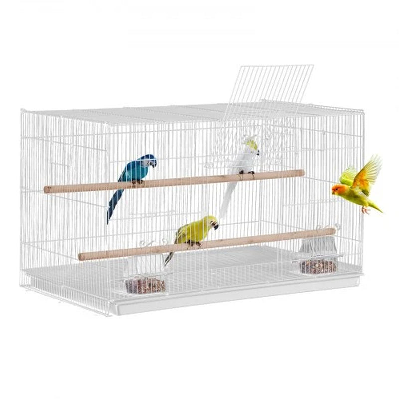 Flight Bird Cage 30 in, Stackable Carbon Steel Cage for Small Birds