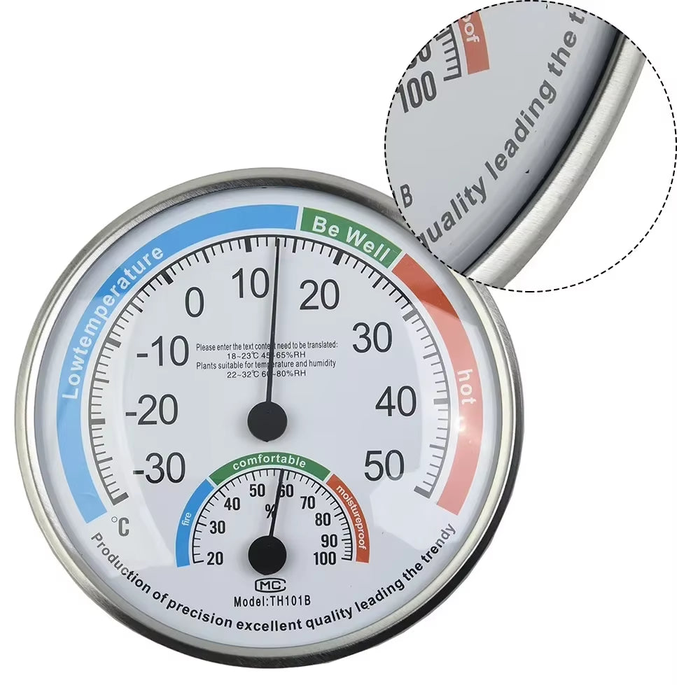 Dial Thermometer Hygrometer for Indoor and Outdoor Use – image 6