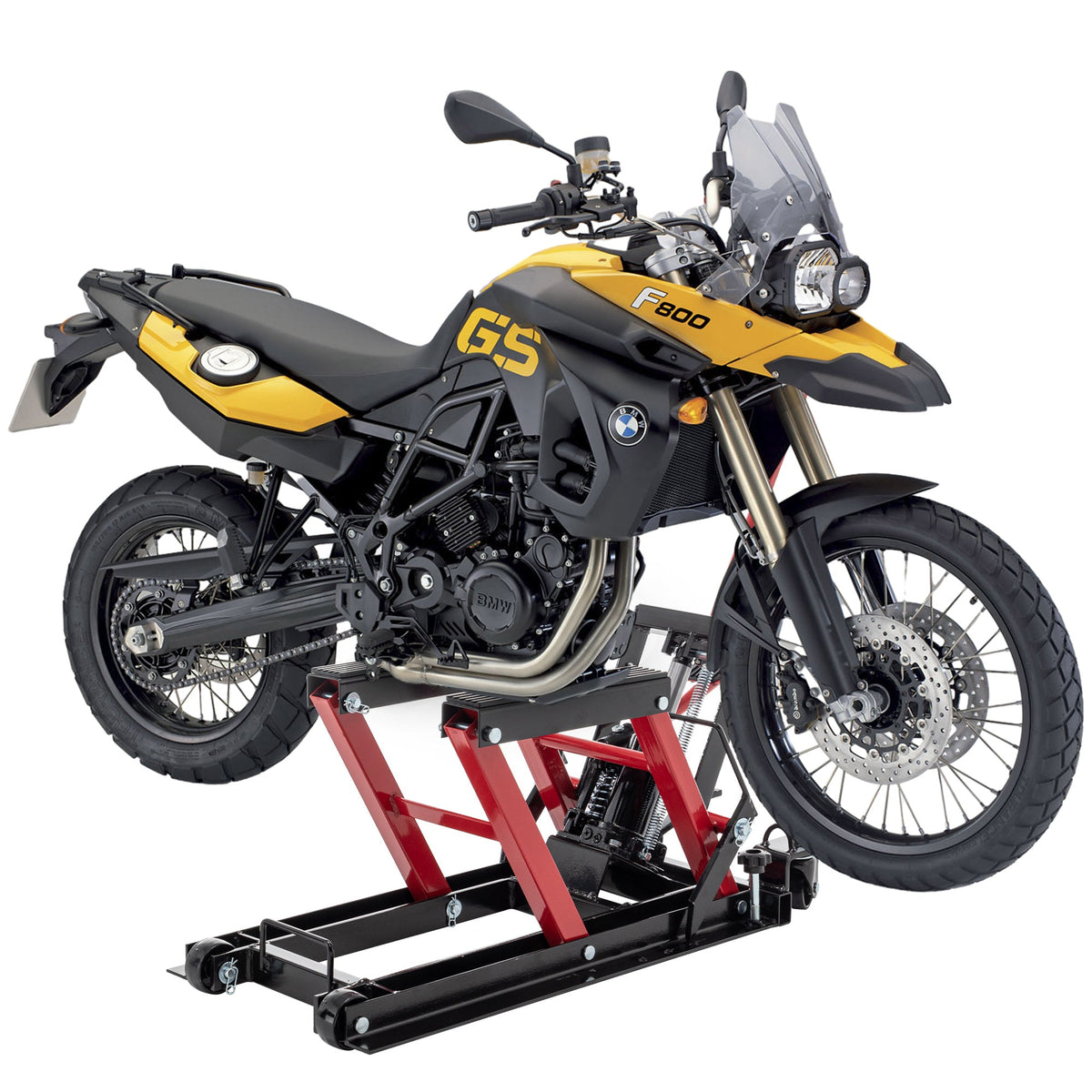 Motorcycle Lift Jack – 1500 lb Hydraulic Pedal Lift Table, 4.5-15 in
