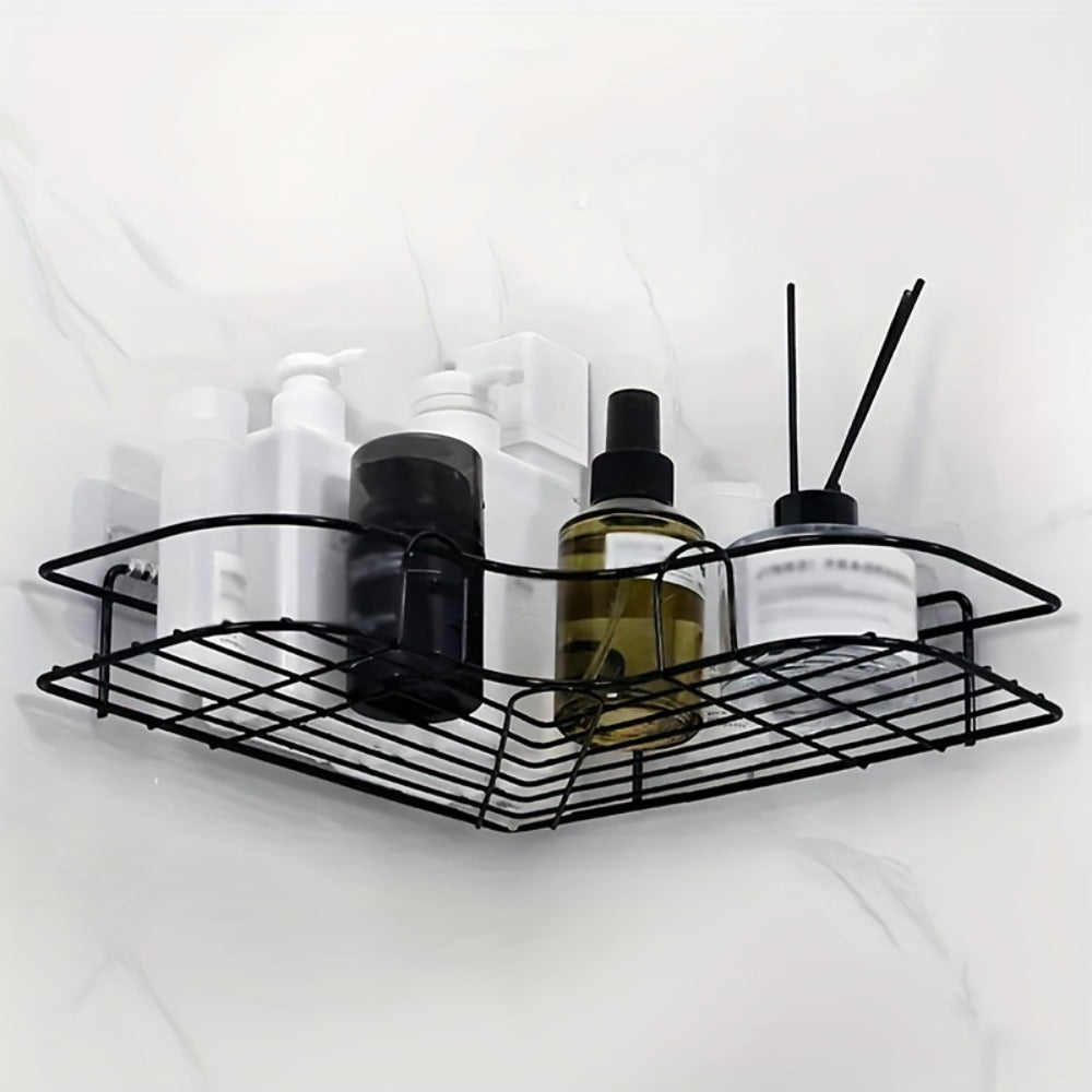 Corner Bathroom Shelf, No-Drill Triangle Shower Rack