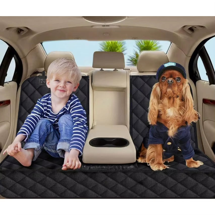 Dog Car Seat Cover Hammock - Waterproof Back Seat Protector – image 3