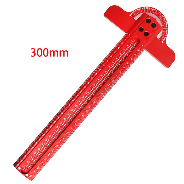 Multi-Angle Scribing Ruler – Adjustable Edge Marking Gauge 300/500Mm