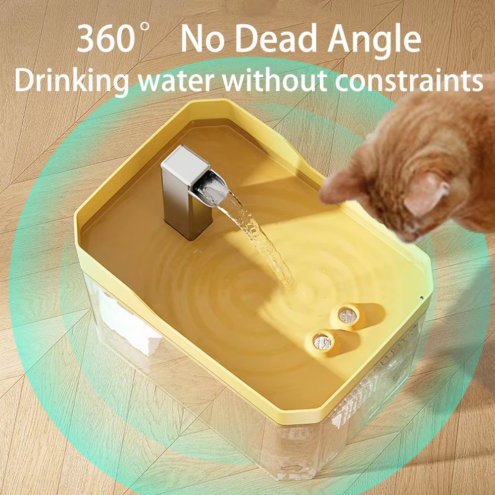 Cat Water Fountain 1.5L – Filtered Pet Water Dispenser – image 4