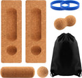 Cork Balance Board Kit with Roller, Massage Ball and Toe Bands