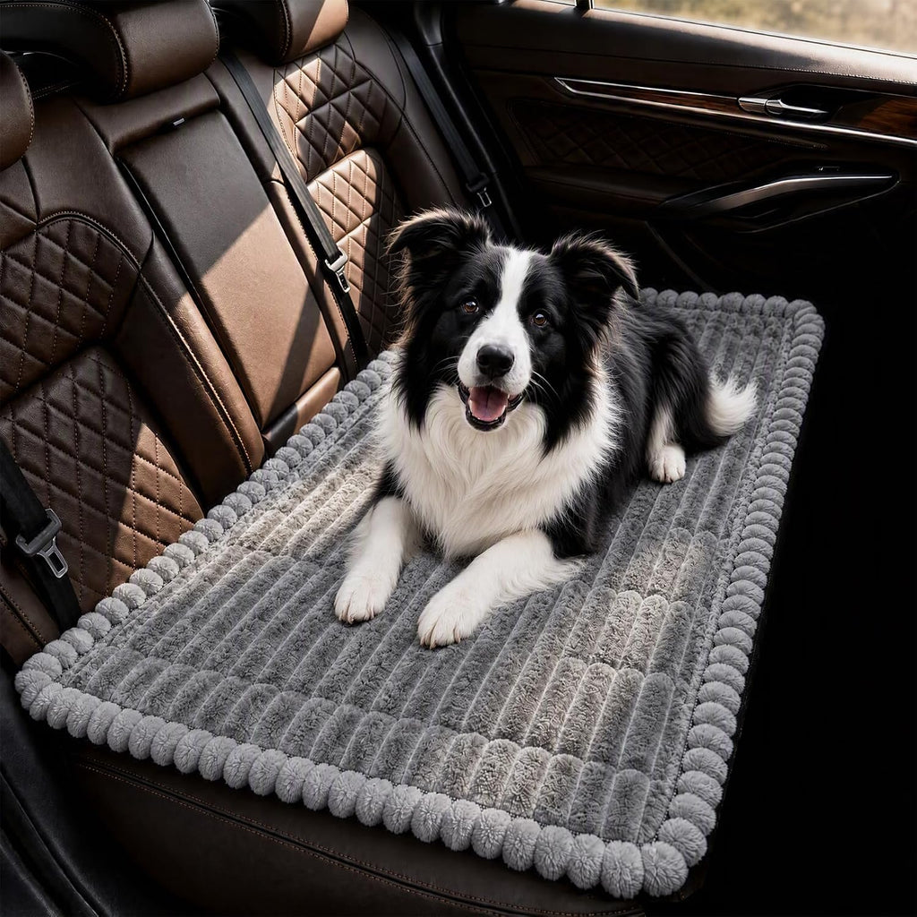 Dog Car Seat Cushion – Extra-Thick Non-Slip Back Seat Mat