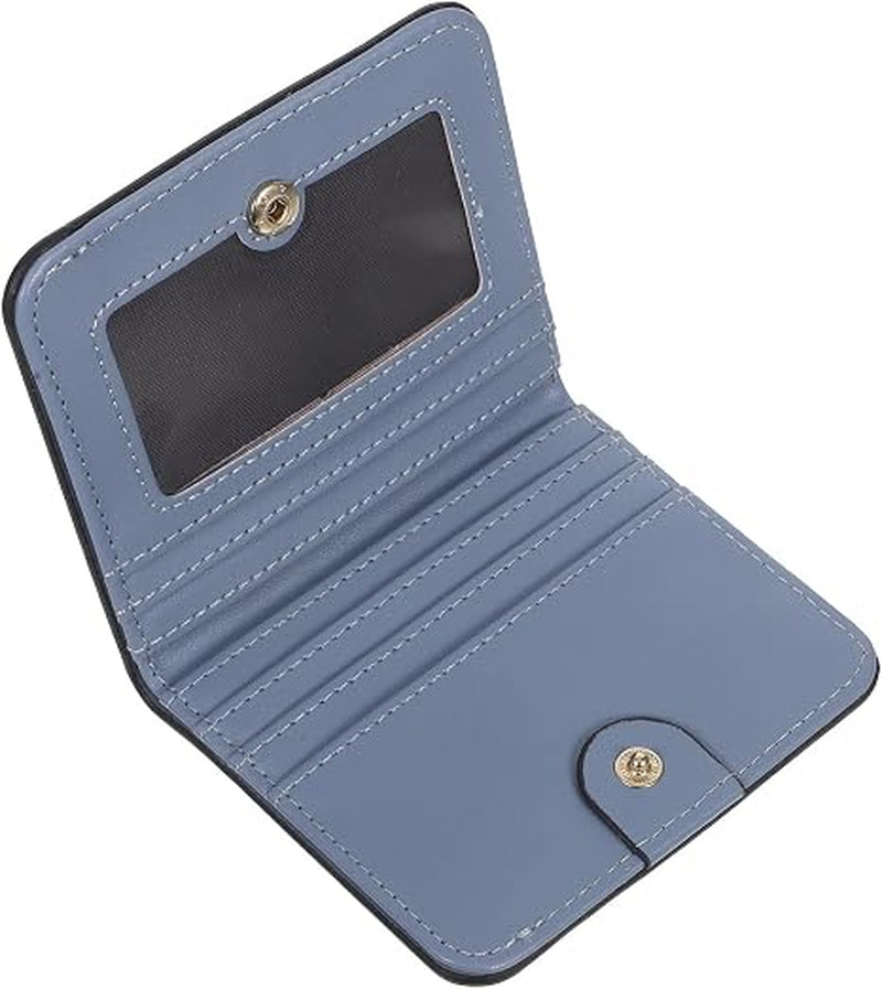 Slim Wallet for Women, Ultra Thin PU Leather Card Wallet