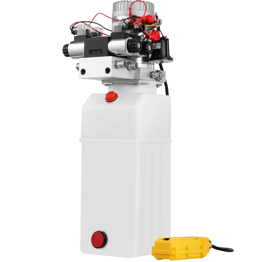 Dump Trailer Hydraulic Pump 12V – Double Acting Power Unit, 8 Qt – image 10