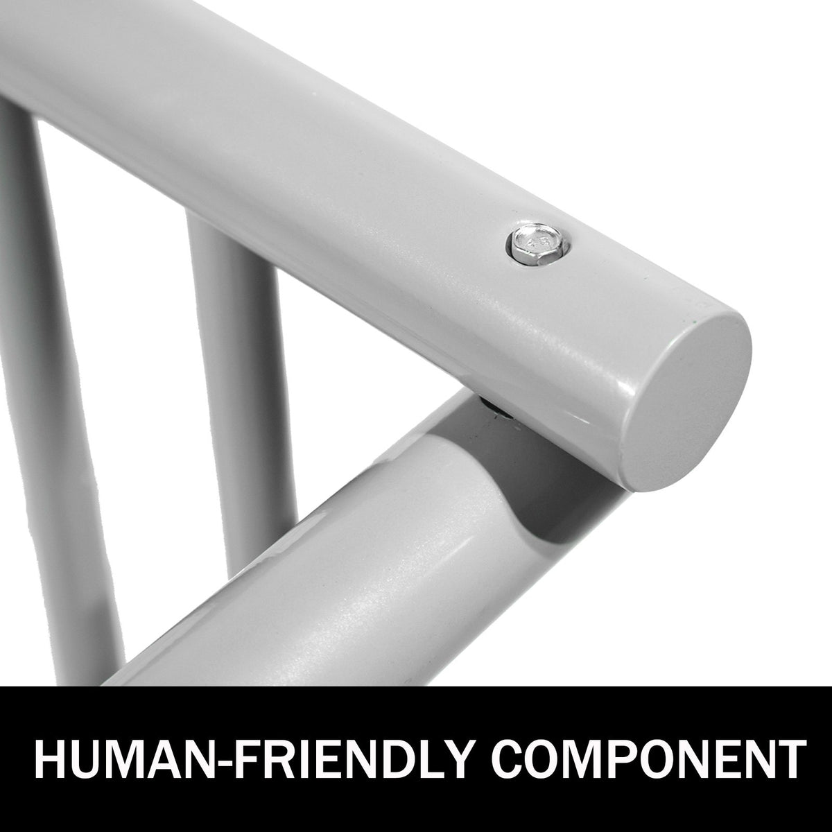 9 Bike Floor Bike Rack Galvanized Steel Grid Bicycle Parking Stand