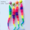 Cat Caterpillar Toy with Bouncing Ball, Interactive Indoor Teaser
