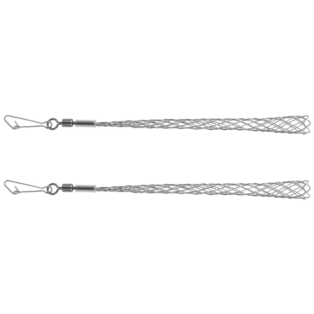 Electrician Cable Pulling Grip, Stainless Steel Mesh Wire Sock 2-Pack