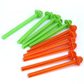 Bird Cage Perches 10-Pack - Textured Standing Sticks for Parakeets