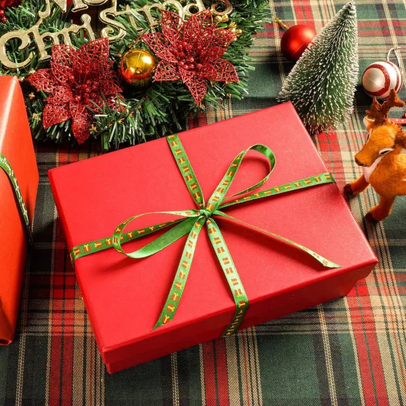 Christmas Gift Wrapping Ribbon 20 Rolls 100 Yards 3/8 Inch – image 4