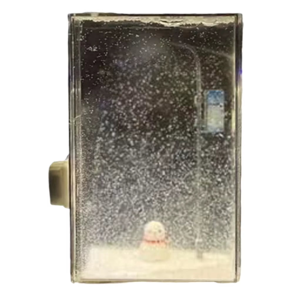 DIY Snow Scene Night Light Kit - Handmade Street Lamp Snowfall Desk Decor
