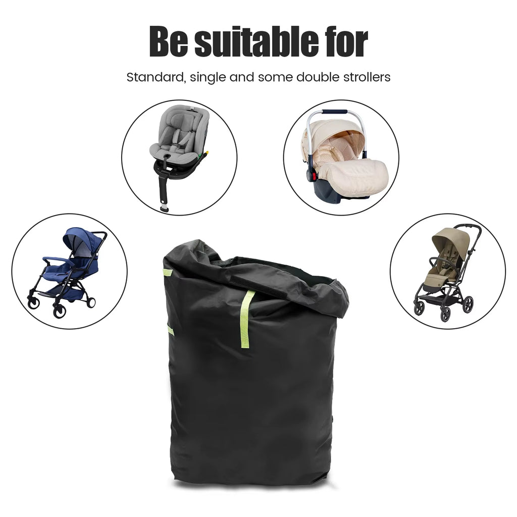 Waterproof Gate Check Stroller Travel Bag with Shoulder Strap – image 6