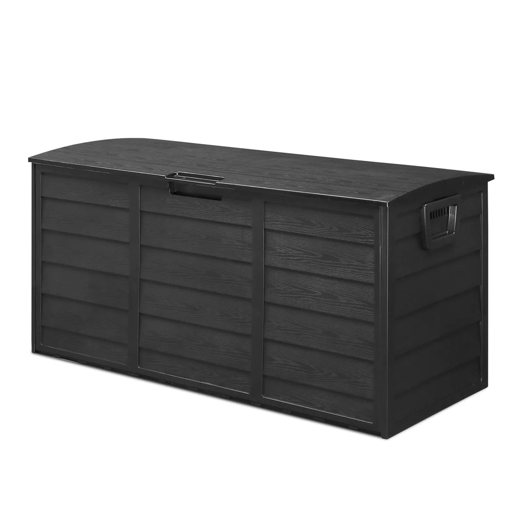 75 Gallon Deck Box with Lockable Lid and Wheels, Outdoor Storage – image 6