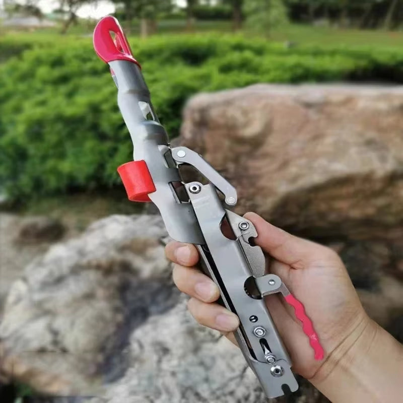 Spring Fishing Rod Holder - Automatic Folding Pole Stand