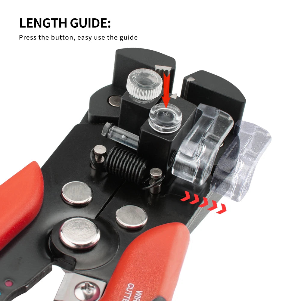 Automatic Wire Stripper with Cutter and Crimper – image 3