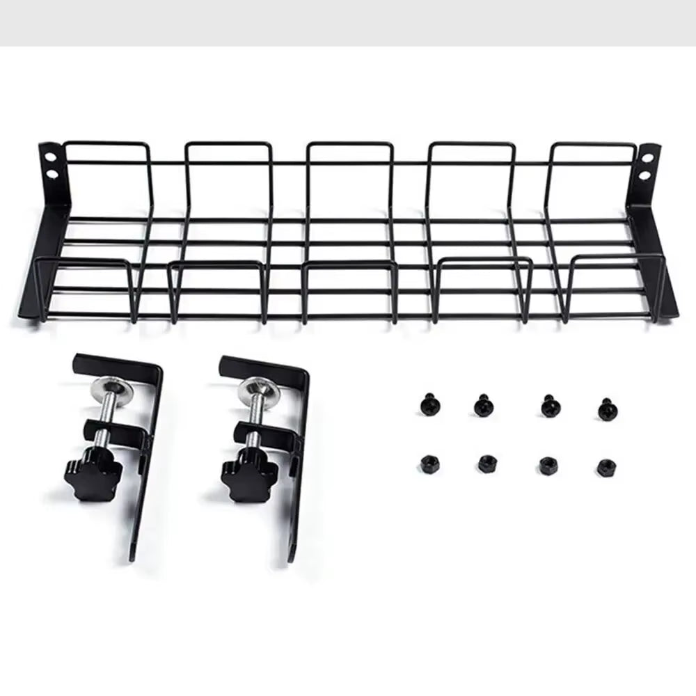 Metal Under Desk Cable Tray, No-Drill Wire Organizer – image 7