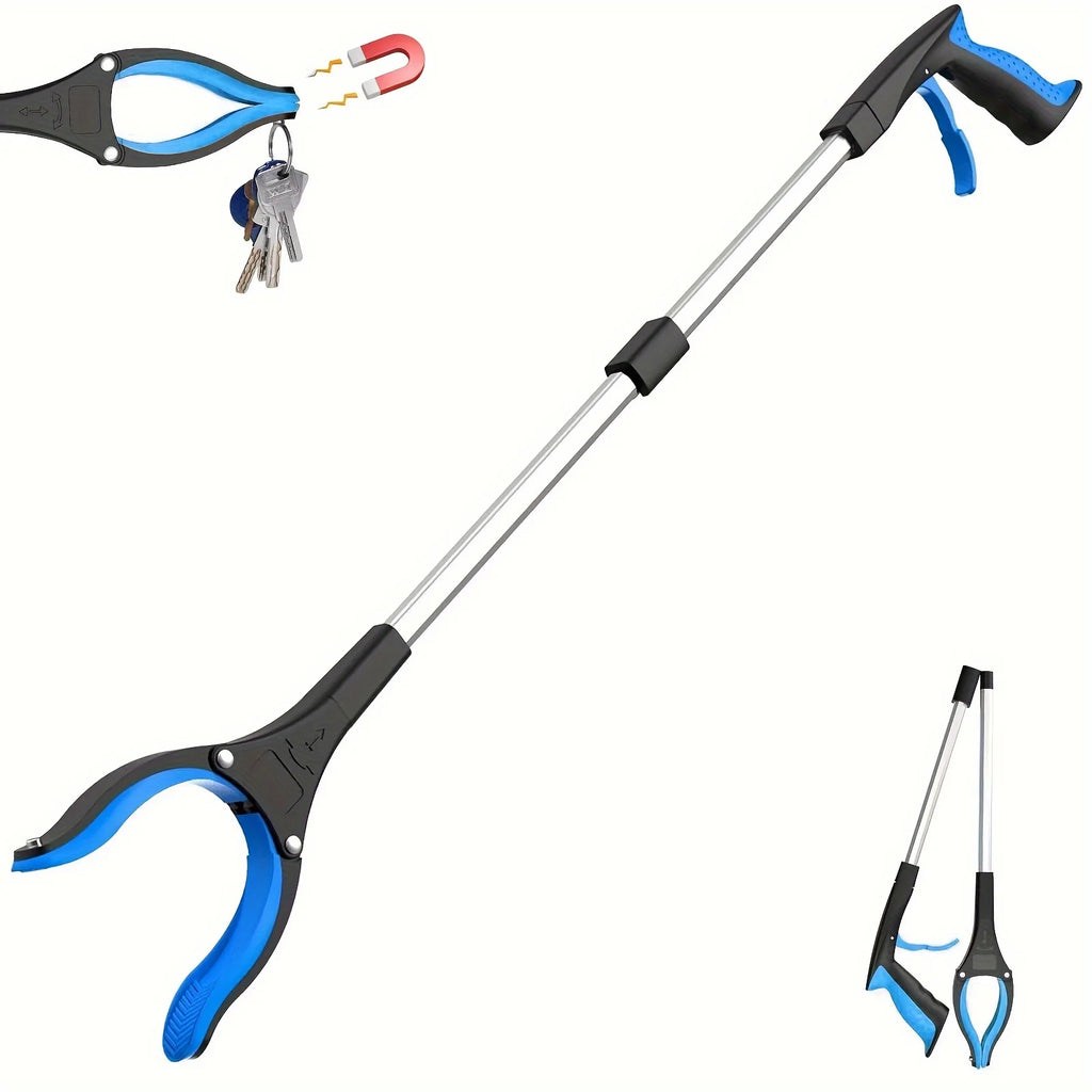Reacher Grabber Tool 32 Inch – 360° Rotating Pick-Up Gripper