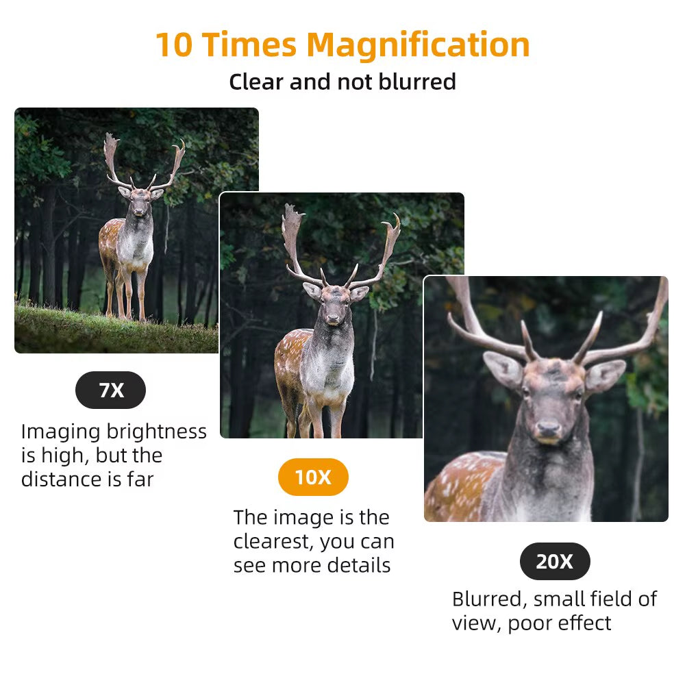 Compact Portable Binoculars for Hiking & Camping – image 4