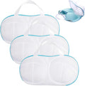 Bra Washing Bags 3 Pcs – Mesh Laundry Bags with Zippers and Handles
