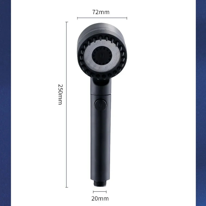 3-Mode Filtered High-Pressure Shower Head – image 8